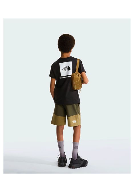 The North Face Box NSE Tee Black Junior THE NORTH FACE | T-shirt | NF0A8EFN-JK3